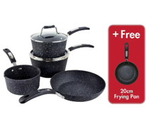 ASDA Scoville Neverstick 5 Piece Cookware Set