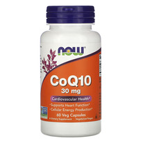 Now Foods, ������� Q10, 30 ��, 60 �������������� ������