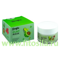 �������� ����� ��� ���� � ������� 50��. BEAFIX Clay Mask Avocado Benefit (����� 