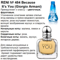 484   Giorgio Armani Because Its You