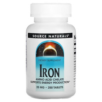 Source Naturals, ������, 25 ��, 250 ��������
