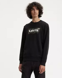 LS GRAPHIC CREWNECK SWEATSHIRT Camo - Black