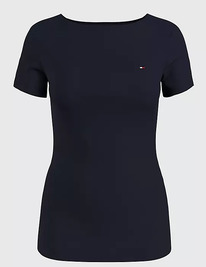 TH SOLID BOATNECK FAVORITE T-SHIRT Desert Sky