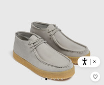 pullandbear ���� Botn piel serraje GRIS