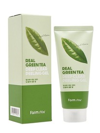 Farmstay ������-���� � ���������� �������� ��� Real Green Tea Deep Clear Peeling