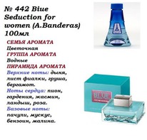 442   Blue Seduction for women (A.Banderas)