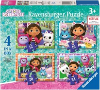 amazon GB Ravensburger Gabbys Dollhouse Jigsaw Puzzles for Kids Age 3 Years Up 