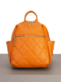 LACCOMA рюкзак Жизель-Ф826-оранжевый эко кожа хлопок LACCOMA рюкзак Жизель-Ф826-оранжевый эко кожа хлопок