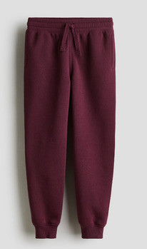 HM COTTON SWEATSHIRT JOGGERS Plum purple