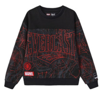 Sportsdirect Everlast Spiderman Crew Sweater Juniors Black