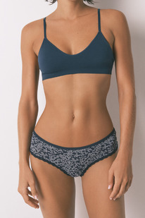 womensecret Weiter brasilianischer Hipster Blau