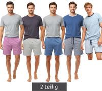 outlet46 leichter SCOTCH & SODA Herren Pyjama 2-teiliges Shorty-Set mit Baumwoll