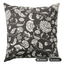 ikea IDALINNEA Kissenbezug, anthrazit, 50x50 cm