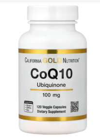 California Gold Nutrition, ������� Q10, �������� ������ USP, 100 ��, 120 �������