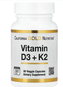 California Gold Nutrition, �������� D3 � �2, 60 ������������ ������
